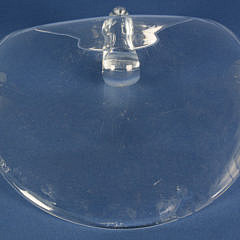 Signed Steuben Crystal Cookie Dish