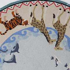 Claire Murray Hooked Rug “Animals”