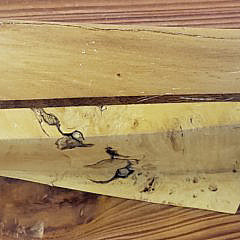 Gordon Carter Vintage Boat Maker’s Half Hull Model of a Skipjack