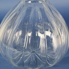 Robert Dane Blown Glass Decanter Engraved “Nantucket Wine Festival 2006”