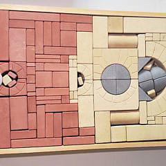 Antique Richter’s Anchor Blocks Stone Building Boxes Set