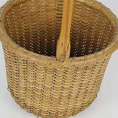 Vintage Nantucket Swing Handle Basket