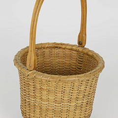 Vintage Nantucket Swing Handle Basket