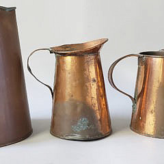 2390-955 Copper Pitchers A
