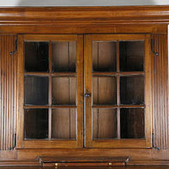 Early 19th Century Pennsylvania Walnut Two Part Kitchen Cupboard