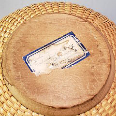 Ferdinand Sylvaro Nantucket Basket, circa 1910