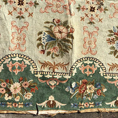 Wool Crewel Stitch Carpet