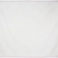 Vintage Pink and White Irish Chain Patchwork Quilt, circa 1930s