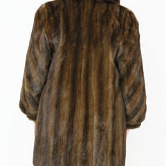 Chloe Chocolate Mink Coat