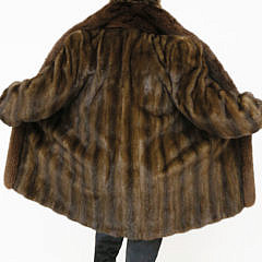 Chloe Chocolate Mink Coat