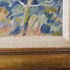 Henry Ives Cobb, Jr Gouache on Paper Seaside Shoreline Scene