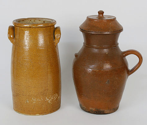 58-4935 Swedish Red and Orange Glaze Jugs A_MG_8003