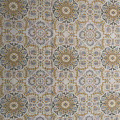 Portuguese Style Knotted Medallion Pattern Carpet