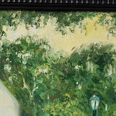 Mary Anna Goetz Oil on Canvas, Mother’s War Memorial, Coldman Plaza”
