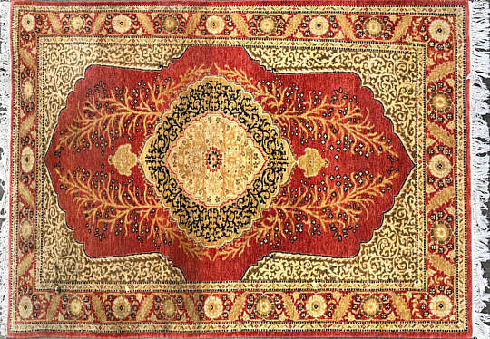 91-4935 Indian Persian Carpet A IMG_5696