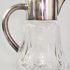 11-4800 Silver Plate Pitcher A