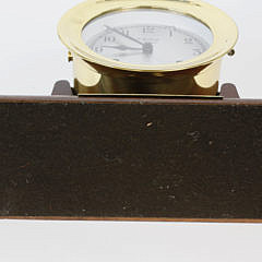 Chelsea Shipstrike Brass Mantel Clock