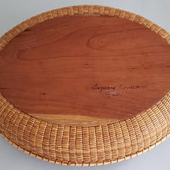 Susanne Loveland Contemporary Nantucket Basket Serving Tray