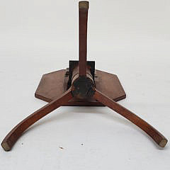 American Federal Cherry Tilt Top Candlestand, early 19th Century