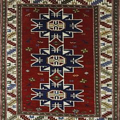 3-3106 Turkish Kazak Scatter Rug A_MG_8242