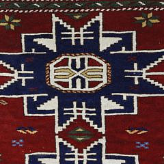 Turkish Tribal Kazak Scatter Rug