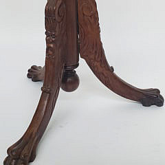 19th Century Carved Wooden Figural Coat Rack