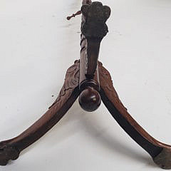 19th Century Carved Wooden Figural Coat Rack