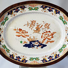 38-4900 Masons Ironstone Platter A