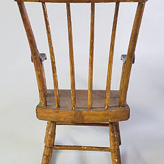 New England Child’s Windsor Rocking Chair, 19th Century