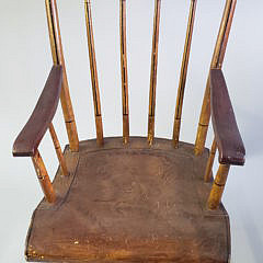 New England Child’s Windsor Rocking Chair, 19th Century