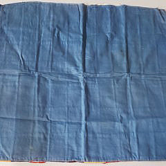 Vintage College Tobacco Silk Square Patchwork Mat