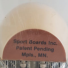 Vintage Sport Board Inc Bowling Pin Cribbage Board