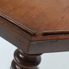 American Mahogany and Cherry Tilt Top Table, 19th Century