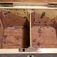 English Regency Tortoiseshell Double Compartment Tea Caddy, 19th Century