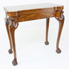 5-4936 Burlwood Console Games Table A_MG_8620