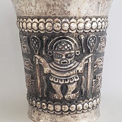 51-4135 Inka Silver Vase A