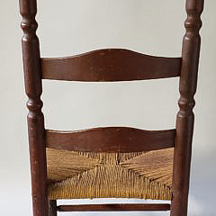 18th Century Nantucket Ladder Back Side Chair