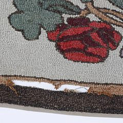 Two American Hooked Scatter Rugs, circa 1880