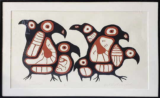 10-4562 Inuit Lithograph A