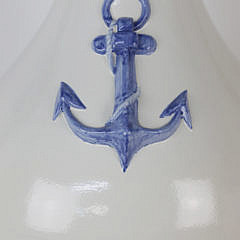 Contemporary “Anchors” Ceramic Lamp