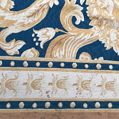 Hand Woven Wool Aubusson Carpet