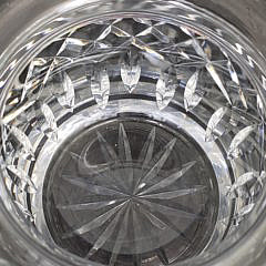 Vintage Waterford Clear Crystal Ice Bucket