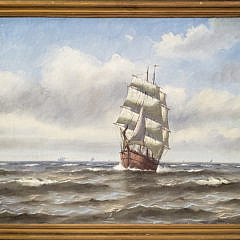 15-4275 Clipper Ship Painting A 2