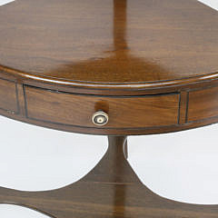 English Mahogany Corner Washstand, circa 1820