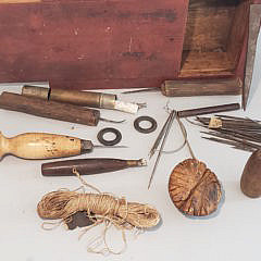 19th Century Sailmakers Mending Kit