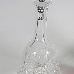 Three Assorted Crystal Decanters