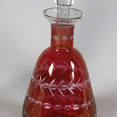 Three Assorted Crystal Decanters