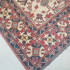 Shirvan Kazak Hand Knotted Wool Carpet