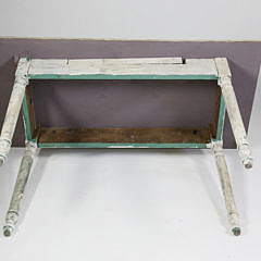 Charlie Munro Folk Art Nantucket Painted Side Table