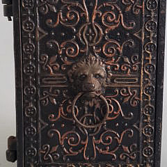 19th Century Cast Iron Safe Still Bank